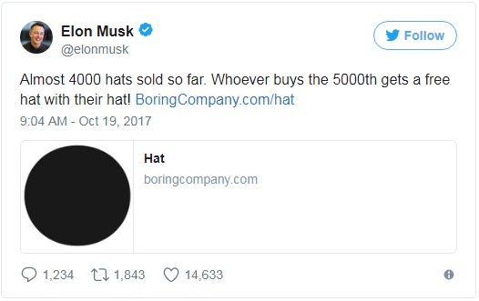 Trong vòng chưa đầy 24 giờ, Elon Musk đã giúp The Boring Company thu về hơn 80.000 USD nhờ... bán mũ - Ảnh 5.