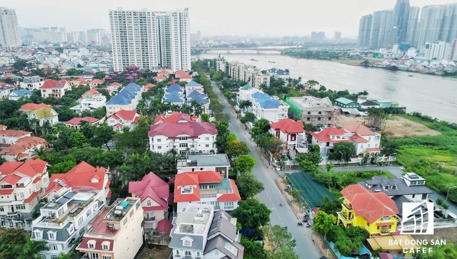  Toàn cảnh khu nhà giàu Thảo Điền nhìn từ trên cao: Đô thị hóa ồ ạt, nguy cơ ngập không phải là chuyện lạ  - Ảnh 5.