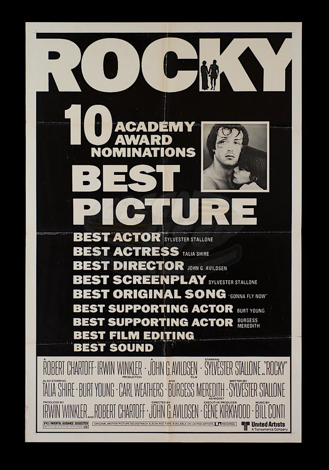 Danh sách đề cử dài dằng dặc đã nói lên sự thành công của Rocky thời bấy giờ
