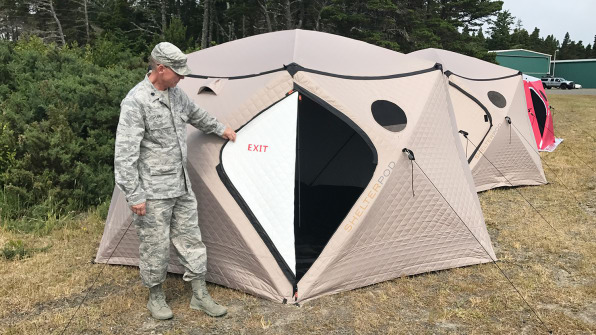 Trại Shelterpod nhận được không ít lời khen ngợi từ các đơn vị chức năng.
