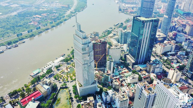  Cận cảnh tòa nhà cao thứ 4 Việt Nam trên đất vàng Sài Gòn vừa bị phát hiện nhiều sai phạm  - Ảnh 9.
