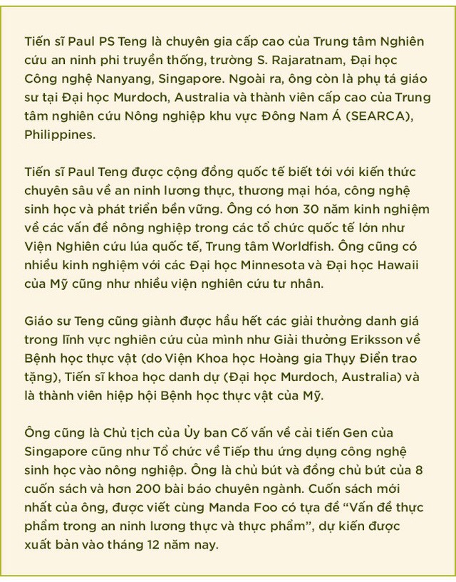 Giáo sư về an ninh lương thực của Singapore giải thích lý do thực phẩm biến đổi gen gây tranh cãi - Ảnh 10.