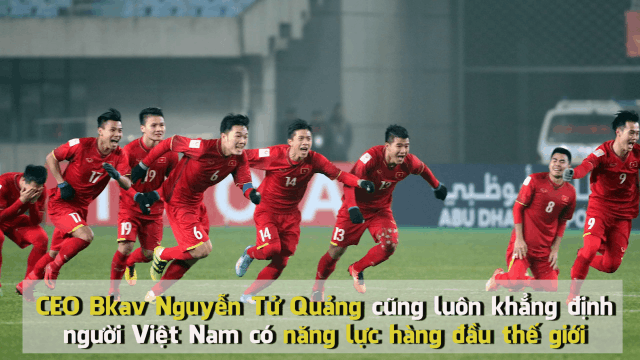 Không chịu thua Samsung, Bkav sẽ tặng mỗi cầu thủ U23 Việt Nam một chiếc Bphone đời mới - Ảnh 1.