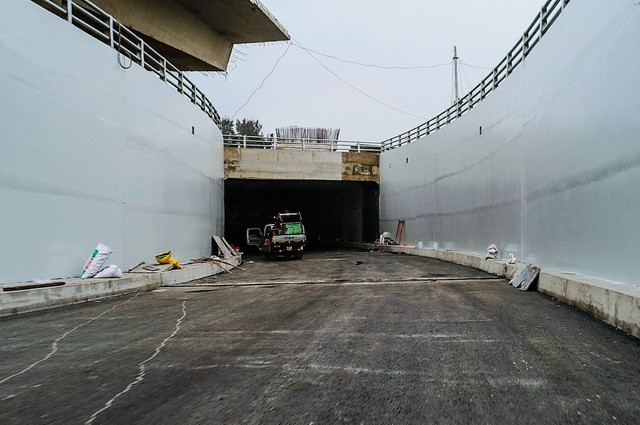  Cận cảnh dự án hầm chui lớn nhất TP.HCM sắp thông xe, thông điểm đen kẹt xe khu cảng Cát Lái  - Ảnh 14.