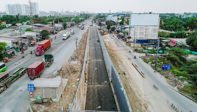  Cận cảnh dự án hầm chui lớn nhất TP.HCM sắp thông xe, thông điểm đen kẹt xe khu cảng Cát Lái  - Ảnh 5.