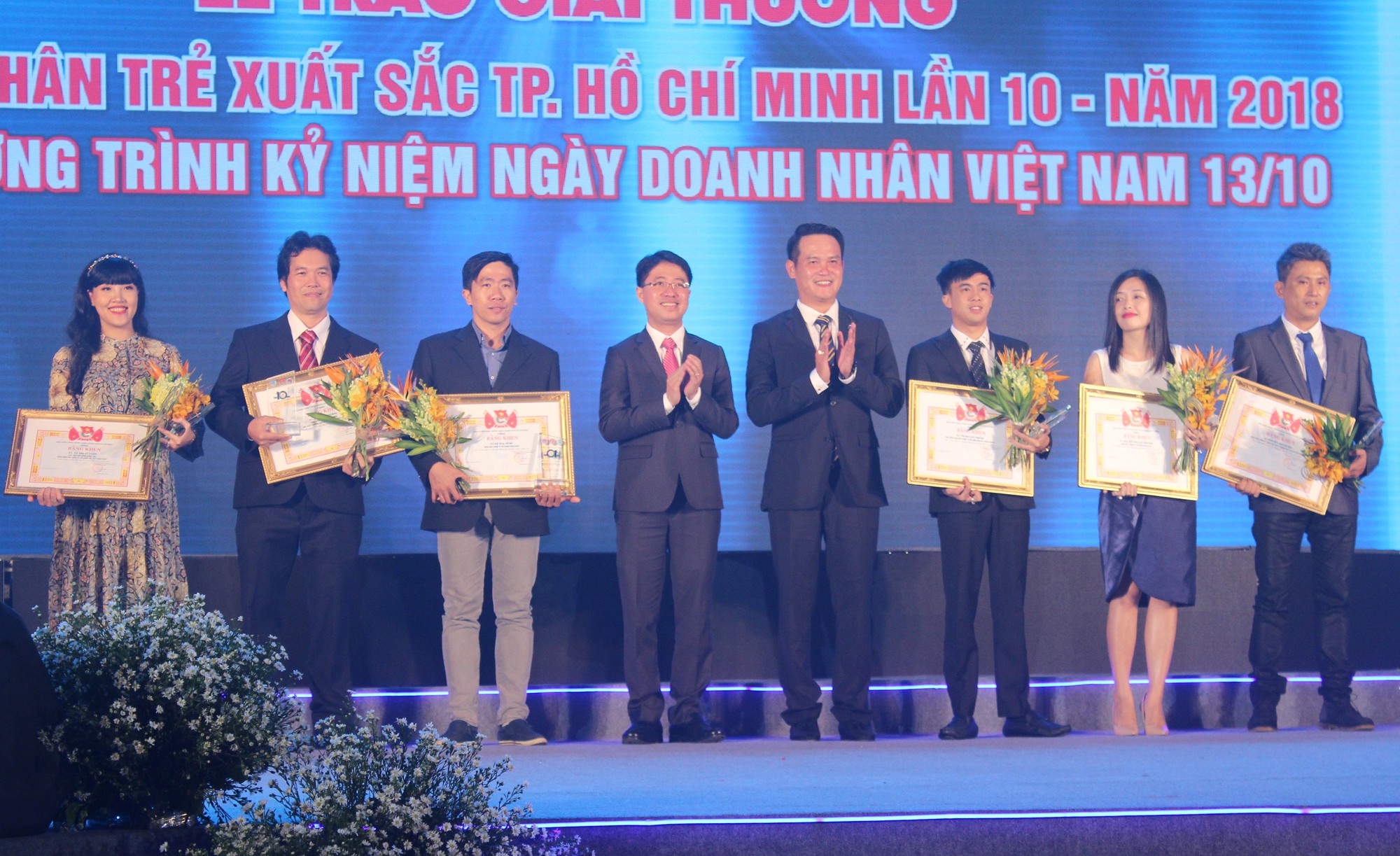 17 doanh nhân được vinh danh trong lễ trao giải thưởng “Doanh nhân trẻ xuất sắc Tp.HCM lần 10 năm 2018” - Ảnh 3.