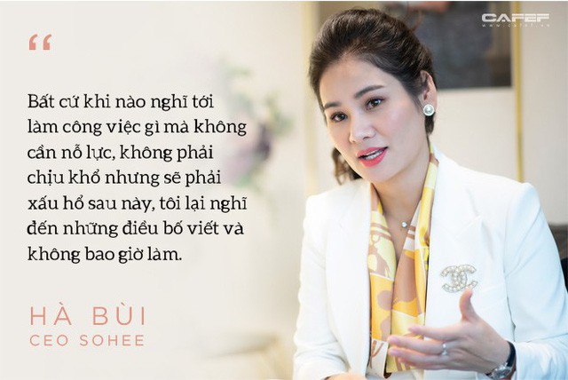  Doanh nhân Hà Bùi: Từ cô công nhân nhặt chỉ đến CEO thời trang Sohee - Ảnh 2.