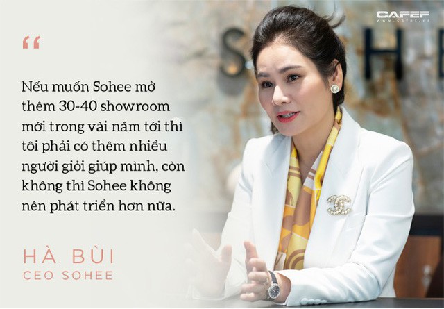  Doanh nhân Hà Bùi: Từ cô công nhân nhặt chỉ đến CEO thời trang Sohee - Ảnh 12.