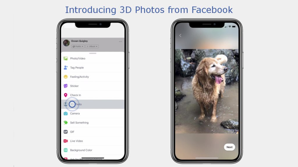 Đăng ảnh 3D của bạn lên Facebook để khoe khả năng chụp ảnh tuyệt vời của mình. Chỉ cần vài cái chạm trên màn hình điện thoại, bạn đã có thể đăng tải những bức ảnh tuyệt đẹp và thu hút sự chú ý của cộng đồng mạng.