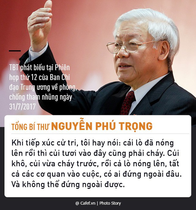  Tổng Bí thư Nguyễn Phú Trọng và những câu nói nổi tiếng về chống tham nhũng  - Ảnh 3.