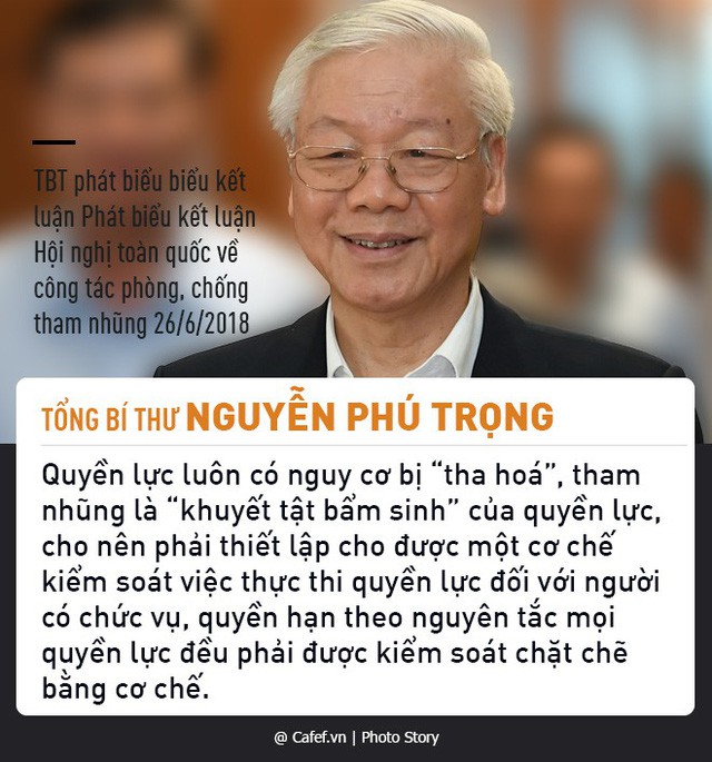  Tổng Bí thư Nguyễn Phú Trọng và những câu nói nổi tiếng về chống tham nhũng  - Ảnh 6.