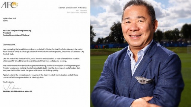 Viết tâm thư buồn rơi nước mắt, Kiatisak quỳ lạy cố Chủ tịch Vichai Srivaddhanaprabha - Ảnh 5. Viết tâm thư buồn rơi nước mắt, Kiatisak quỳ lạy cố Chủ tịch Vichai Srivaddhanaprabha - Ảnh 5.