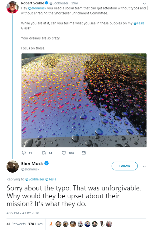 Elon Musk vừa đăng tweet xỏ xiên Ủy ban Chứng khoán Mỹ, cổ phiếu Tesla ngay lập tức giảm 2% - Ảnh 2.