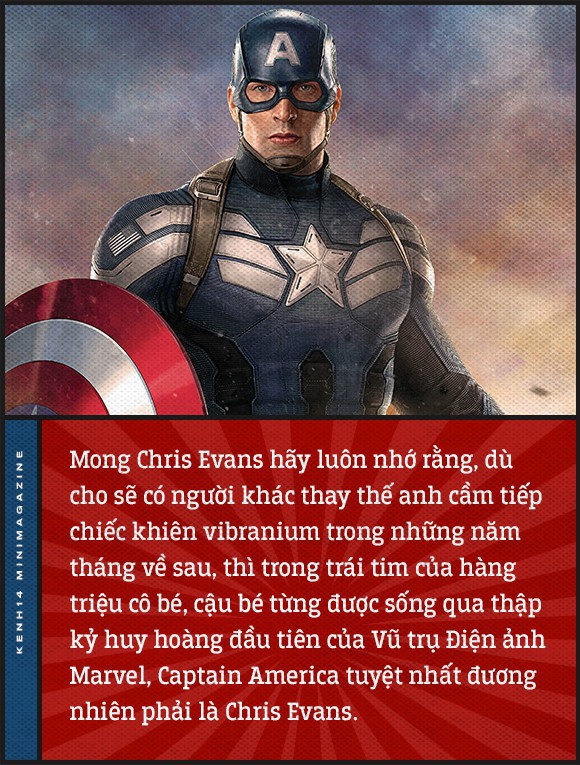 Tạm biệt Chris Evans và chàng Captain America tuyệt nhất thế gian! - Ảnh 17.
