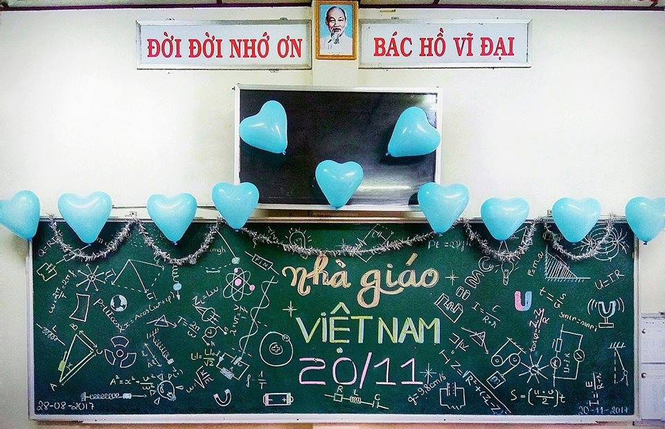 Trang trí bảng 20/11: Ngày nhà giáo Việt Nam đã đến rất gần, đừng quên trang trí bảng để chào mừng ngày đặc biệt này. Hãy xem các ý tưởng khoa học đáng yêu và cách trang trí bảng thật đẹp mắt để làm quà tặng giáo viên dễ thương cho con em bạn.