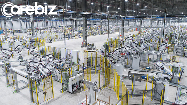 Chỉ riêng xưởng hàn của VinFast đã có 1.200 robot hoạt động, tháng 3/2019 sẽ bắt đầu sản xuất thử - Ảnh 1.