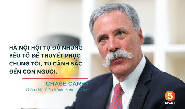 CEO của F1: Chặng đua tại Hà Nội sẽ rất đặc biệt - Ảnh 1. CEO của F1: Chặng đua tại Hà Nội sẽ rất đặc biệt - Ảnh 1.