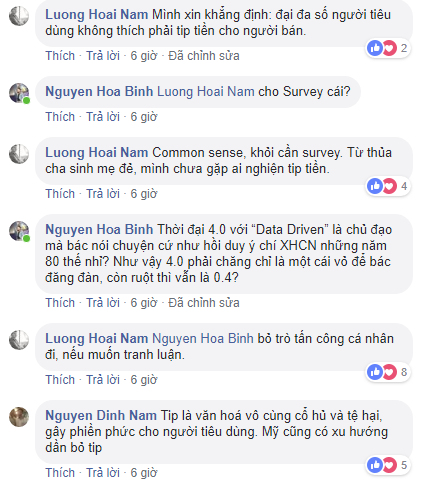 Cãi nhau 30ph trên show Quốc gia khởi nghiệp chưa đủ, các sếp Fastgo và TS. Lương Hoài Nam liên tiếp khẩu chiến trên Facebook cá nhân, mới nửa ngày đá qua lại gần 400 bình luận - Ảnh 4.