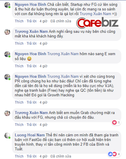 Cãi nhau 30ph trên show Quốc gia khởi nghiệp chưa đủ, các sếp Fastgo và TS. Lương Hoài Nam liên tiếp khẩu chiến trên Facebook cá nhân, mới nửa ngày đá qua lại gần 400 bình luận - Ảnh 5.