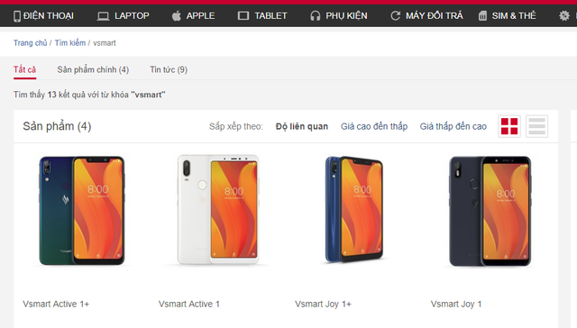  Vsmart lộ diện trên website chính thức nhà phân phối, chỉ chờ chốt giá  - Ảnh 2.