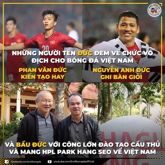  Việt Nam vô địch AFF Cup 2018, hàng ngàn người hâm mộ gửi lời tri ân đến bầu Đức  - Ảnh 1.