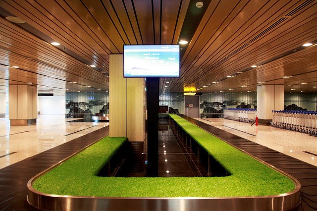  Choáng ngợp nhà ga xanh như khách sạn 5 sao ở Sân bay Vân Đồn  - Ảnh 3.