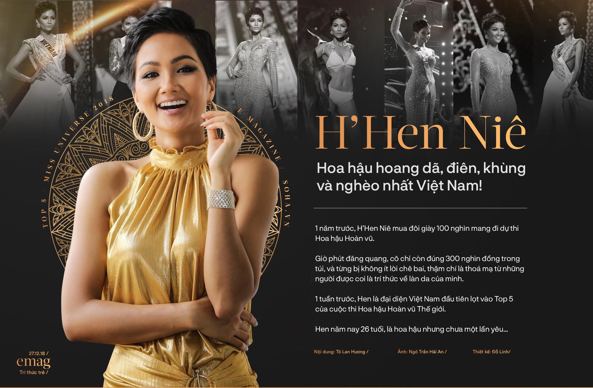 H\'Hen Niê: Hoa hậu hoang dã, điên, khùng và nghèo nhất Việt Nam!
