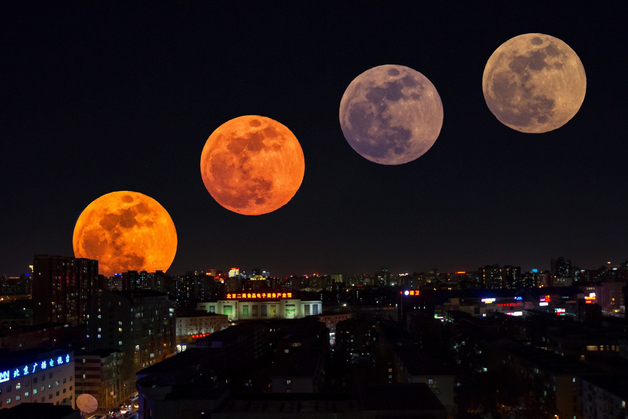 Sẽ có một "Siêu trăng máu" xuất hiện ngay tháng 1/2019 sắp ...