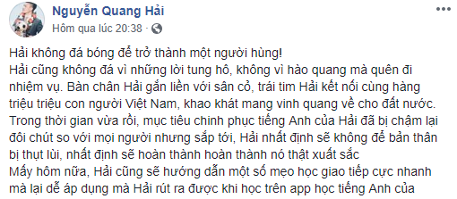 Quang Hải bị nhắc nhở vì mải viết bài quảng cáo kiếm tiền mà lơ là giao lưu với người hâm mộ - Ảnh 3.