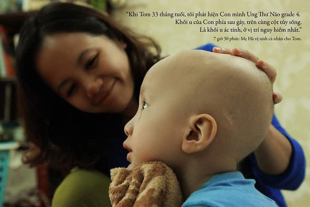 Lời tâm sự xúc động từ mẹ em bé ung thư não trong bộ ảnh 24h của Tom: Mình không được than vãn, vì thiệt thòi là con...  - Ảnh 3.