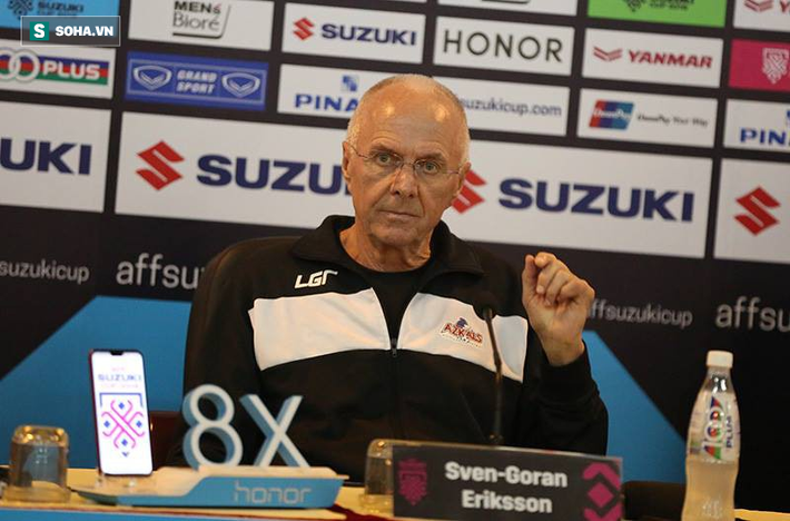 hlv eriksson - HLV Eriksson phấn khích, so sánh họp báo tại Việt Nam với Champions League & World Cup - photo hlv eriksson - photo 1 1543992621205219237145 - HLV Eriksson phấn khích, so sánh họp báo tại Việt Nam với Champions League & World Cup