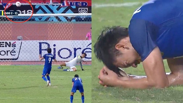 Cầu thủ Thái Lan suy sụp, gục khóc nức nở sau thất bại đau đớn trước Malaysia - Ảnh 2.