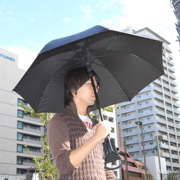 Ô-ghế cực độc của Nhật Bản: Nắng mưa có ô che, mệt mỏi có ghế ngồi - Ảnh 4.