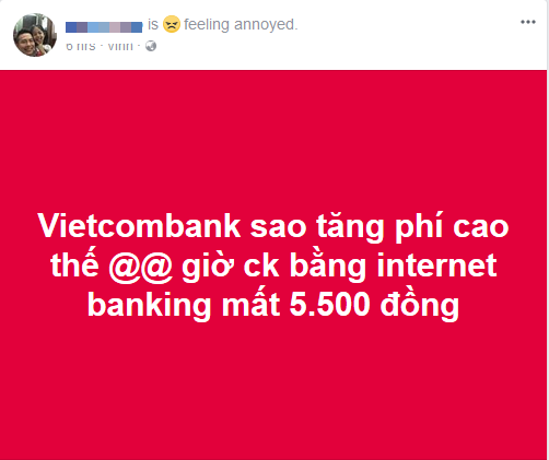 Không chỉ tăng phí dịch vụ SMS Banking lên 11.000 đồng, từ 1/3 Vietcombank còn thu phí chuyển tiền cùng hệ thống qua Mobile Banking - Ảnh 1.
