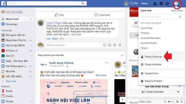 Hướng dẫn sử dụng công cụ rà soát mức độ riêng tư mới của Facebook - Ảnh 1.