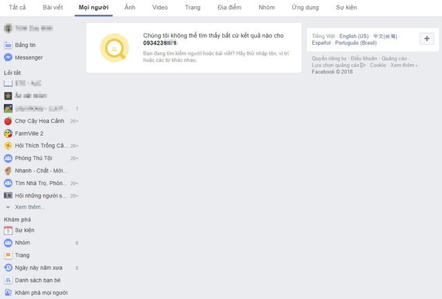 Facebook chặn tính năng tìm kiếm người dùng bằng số điện thoại và email vì bê bối bảo mật - Ảnh 1. Facebook chặn tính năng tìm kiếm người dùng bằng số điện thoại và email vì bê bối bảo mật - Ảnh 1.