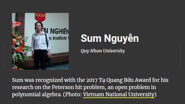 Việt Nam có hai nhà khoa học lọt vào top 100 châu Á năm 2018 - Ảnh 2. Việt Nam có hai nhà khoa học lọt vào top 100 châu Á năm 2018 - Ảnh 2.