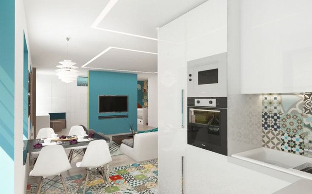 Căn hộ 55m2 thiết kế đơn giản, phóng khoáng khiến ai cũng phải trầm trồ, thán phục - Ảnh 6. Căn hộ 55m2 thiết kế đơn giản, phóng khoáng khiến ai cũng phải trầm trồ, thán phục - Ảnh 6.