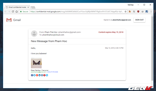 Đã có thể sử dụng tính năng gửi email bí mật trong Gmail, và đây là cách sử dụng - Ảnh 11.