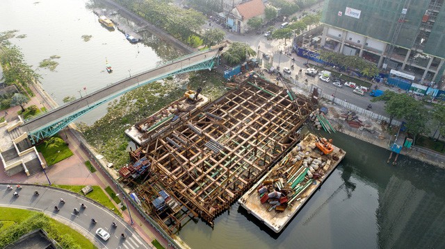  Cận cảnh dự án chống ngập 10.000 tỷ đồng ở Sài Gòn dừng thi công - Ảnh 5.