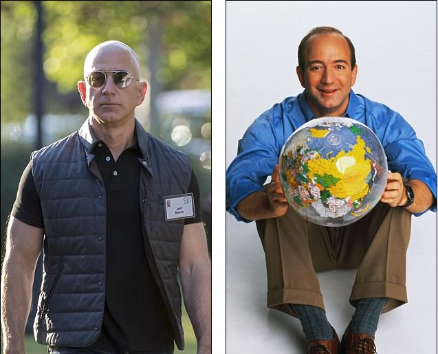 Tỷ phú Jeff Bezos chẳng già đi chút nào sau 20 năm và nghi vấn ông đang đầu tư nghiên cứu loại thuốc kéo dài tuổi thanh xuân - Ảnh 1.
