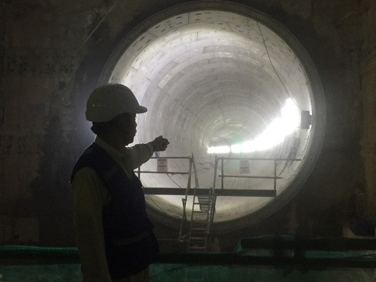 Metro số 1 sắp xuyên trong lòng đất - Ảnh 3. Metro số 1 sắp xuyên trong lòng đất - Ảnh 3.