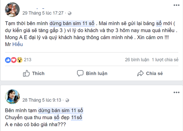  Hàng loạt đại lý ngừng bán sim 11 số vì lý do không ngờ  - Ảnh 2.