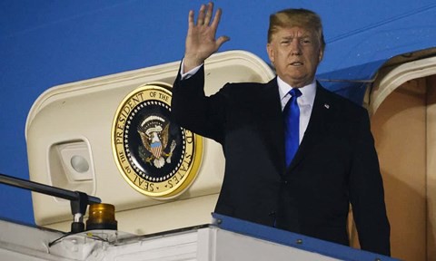 Tổng thống Trump đã có mặt tại Singapore, tham dự thượng đỉnh Mỹ - Triều - Ảnh 1.