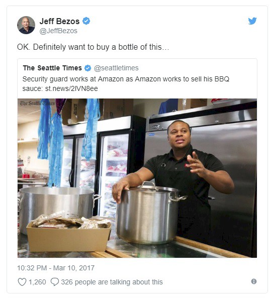 Kiên định với suy nghĩ sẽ không bao giờ làm thuê cả đời, ở tuổi 33 chàng trai sở hữu đế chế kinh doanh nước sốt thịt nướng đến cả Jeff Bezos cũng phải mua thử - Ảnh 1.