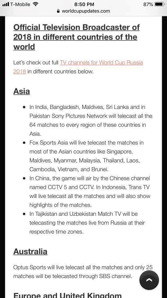  Fox Sports không có bản quyền phát sóng World Cup 2018 tại Việt Nam - Ảnh 1.