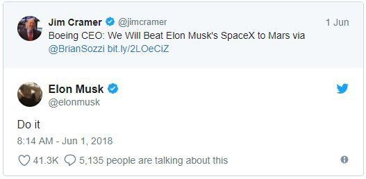 CEO của Boeing khẳng định sẽ chinh phục Sao Hỏa trước SpaceX, Elon Musk bình thản đáp trả: Cứ tự nhiên - Ảnh 1.