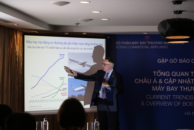  Phó Chủ tịch Boeing: Năm 2018, thị trường hàng không Việt Nam sẽ tăng trưởng ngoạn mục  - Ảnh 1.