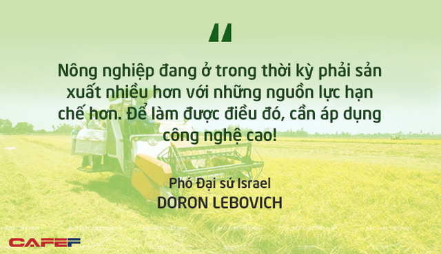  Phó Đại sứ Israel: Việt Nam có khả năng cao trở thành vựa lương thực của thế giới! - Ảnh 1.