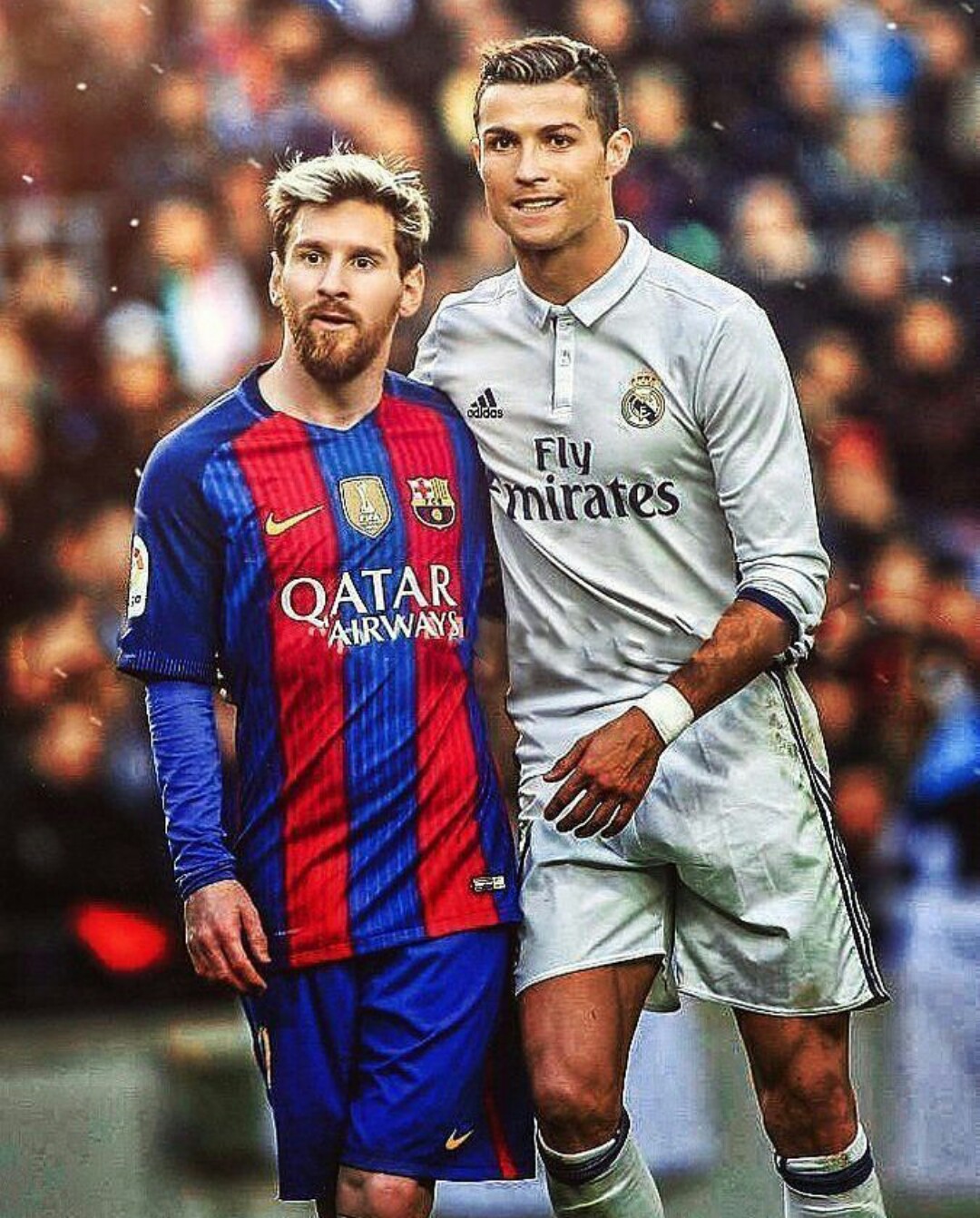Biếm họa 24h Ronaldo và Messi rủ nhau xem Champions League qua màn ảnh nhỏ